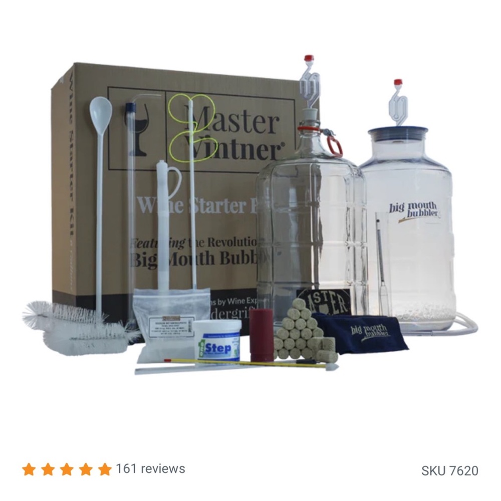 Master Vintner Wine Starting Kit